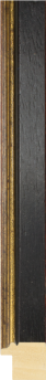 Palladio Vlak Zwart met Goud