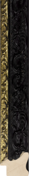 Fenice Ornament Smal Zwart Goudbies