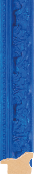 Fenice Ornament Middel Blauw